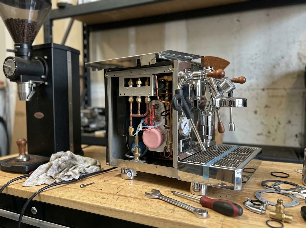 Entretien d'une machine espresso