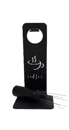 Outil WDT à aiguilles avec support – distribution du café espresso